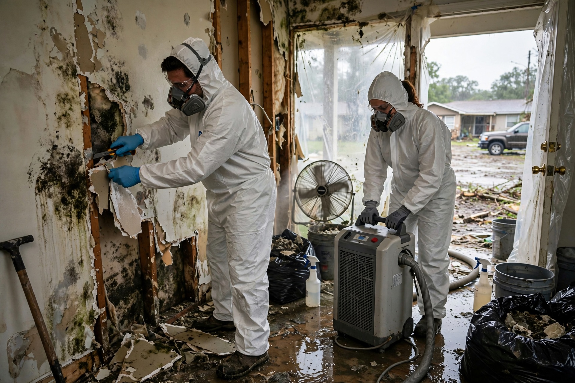 Mold Remediation After Channelview Flooding