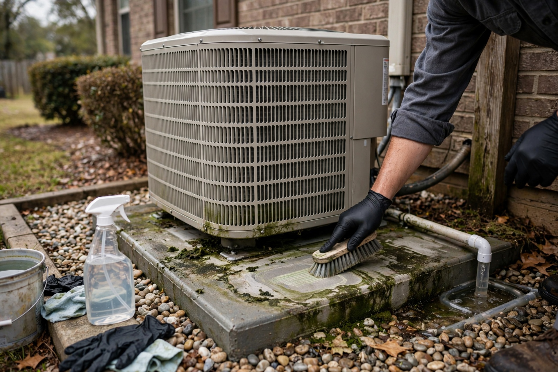Preventing Mold Around Channelview HVAC Systems