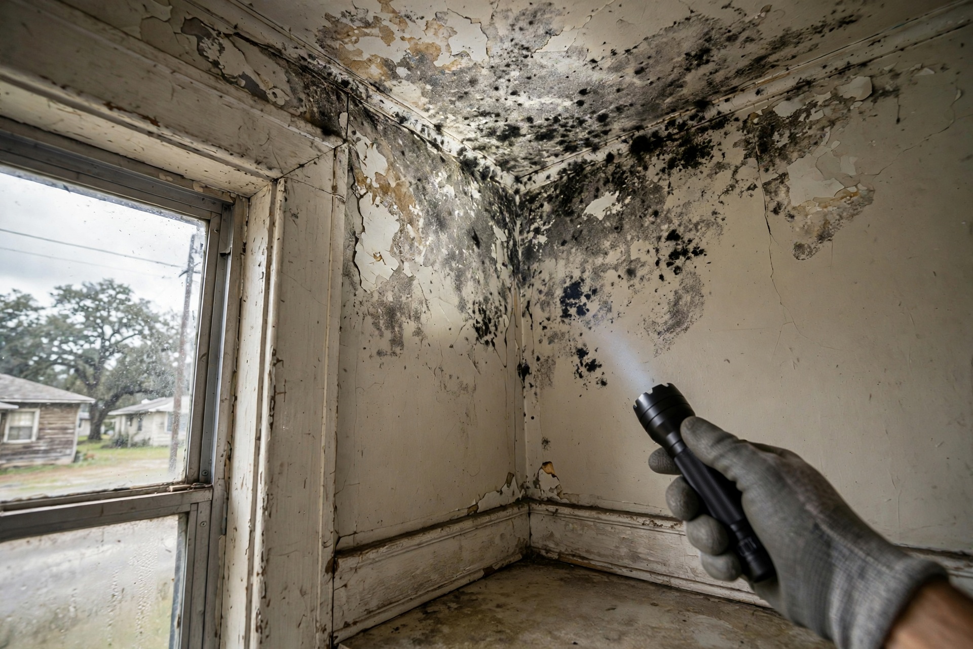 Spotting Black Mold in Older Channelview Homes