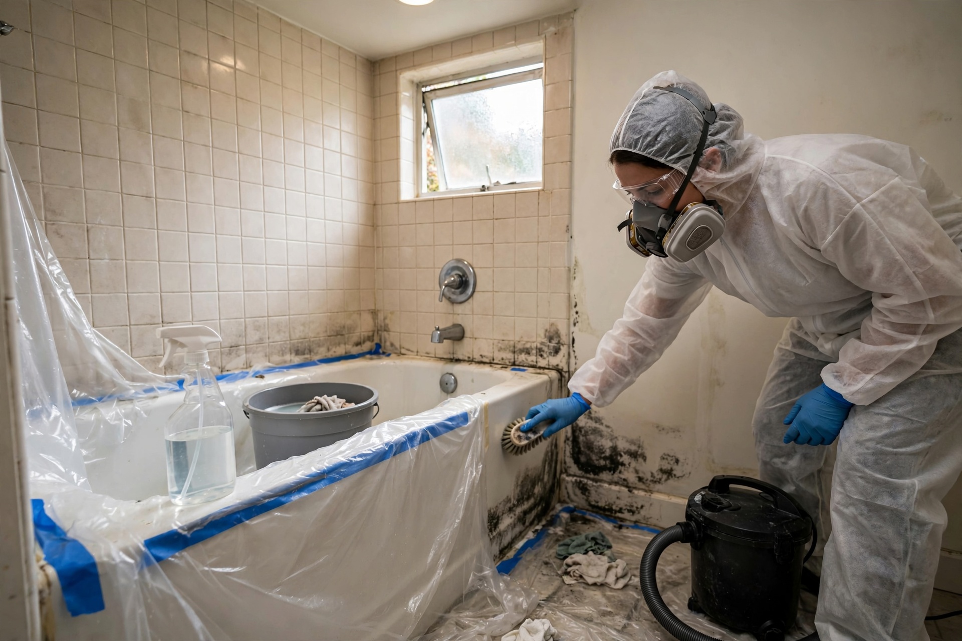 Bathroom Mold Removal in Channelview, TX