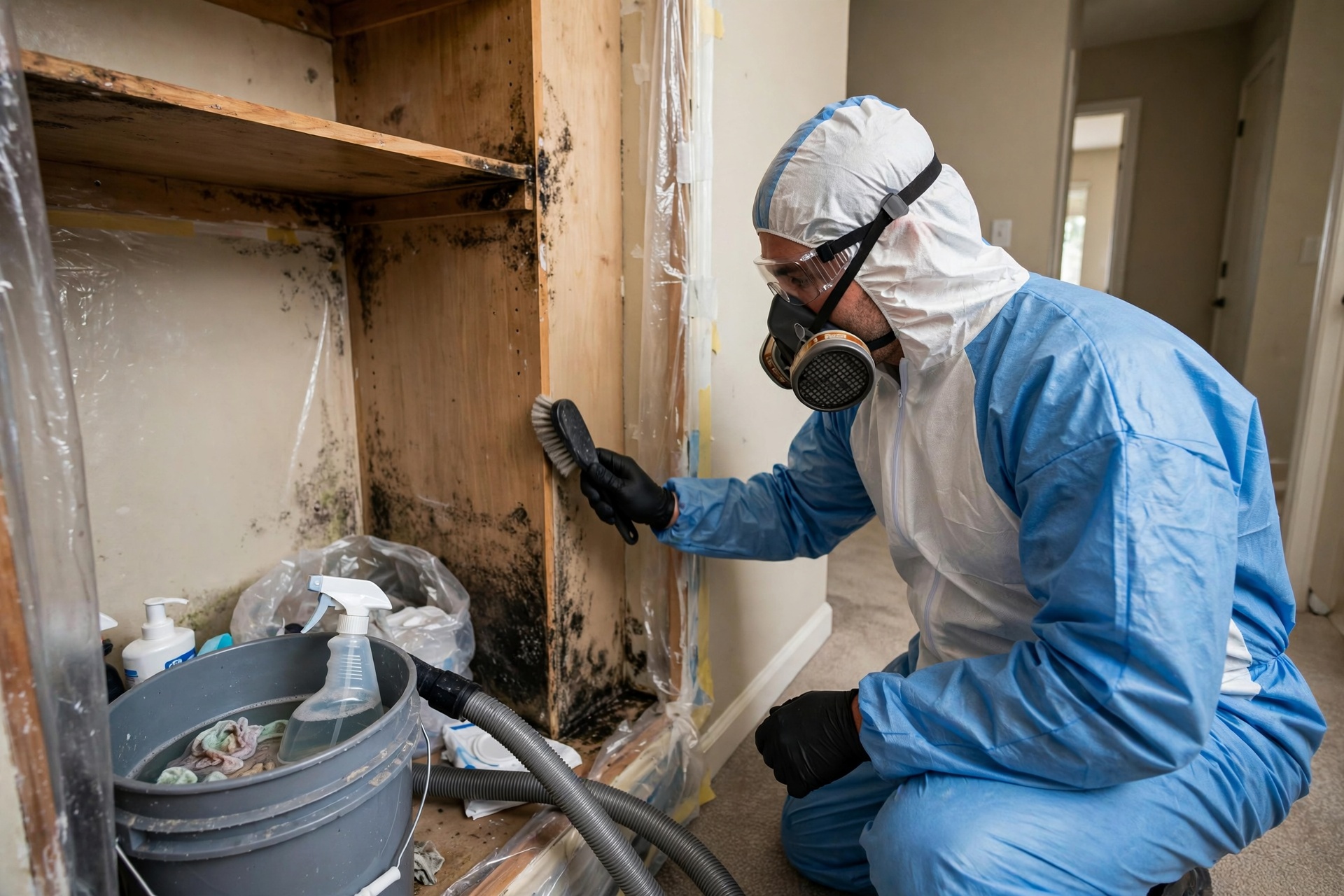 Closet Mold Removal in Channelview, TX